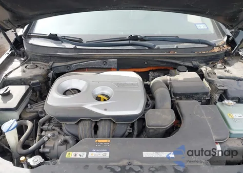 2016 Hyundai Sonata Hybrid Limited из США, поврежденный, VIN KMHE34L14GA020079